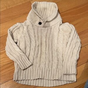 Old Navy Cream Cowl Neck Sweater